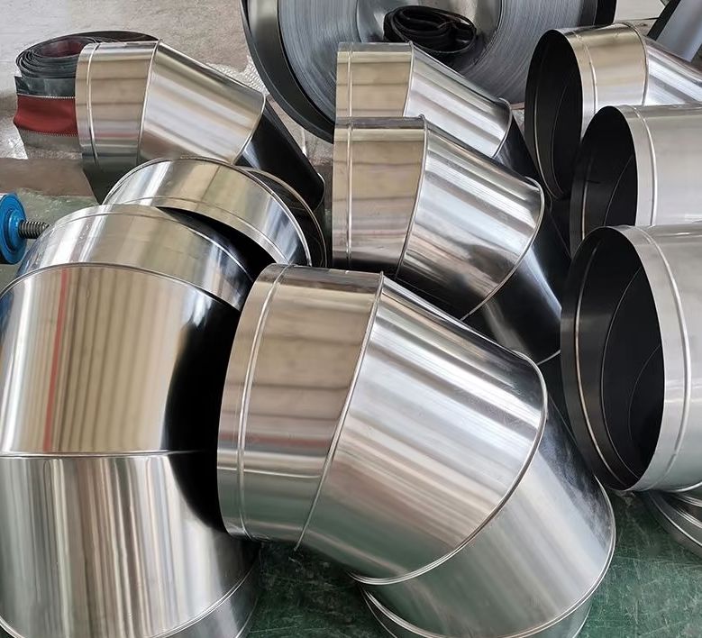 南昌风管加工：90度弯头样品-2